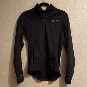 black nike rain jacket